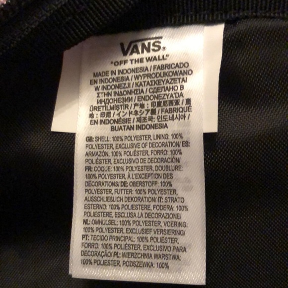 Vans Got This Ranged 2 Mini Nylon Backpack Lavender Pink Tie Dye NWT - Picture 9 of 16